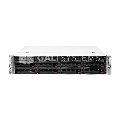 Сервер Supermicro SYS-6027R CSE-826 noCPU X9DRi-F 16хDDR3 softRaid IPMI 1х560W PSU Ethernet 2х1Gb/s 8х3,5" BPN SAS826A FCLGA2011